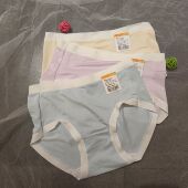 均码 小码 莫代尔中腰三角内裤 香蜜闺秀女士内裤 不勒高弹纯色裤 头