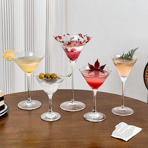 臻皿ins鸡尾酒杯高级感玻璃杯子