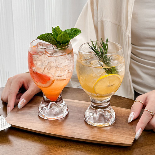 臻皿insins风创意观山圆球玻璃杯