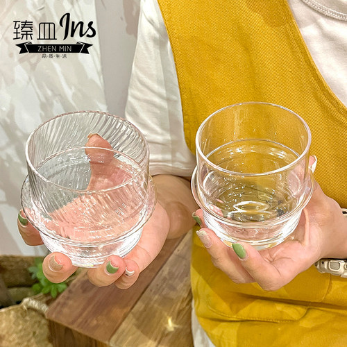 zm玻璃个性咖啡杯果汁杯