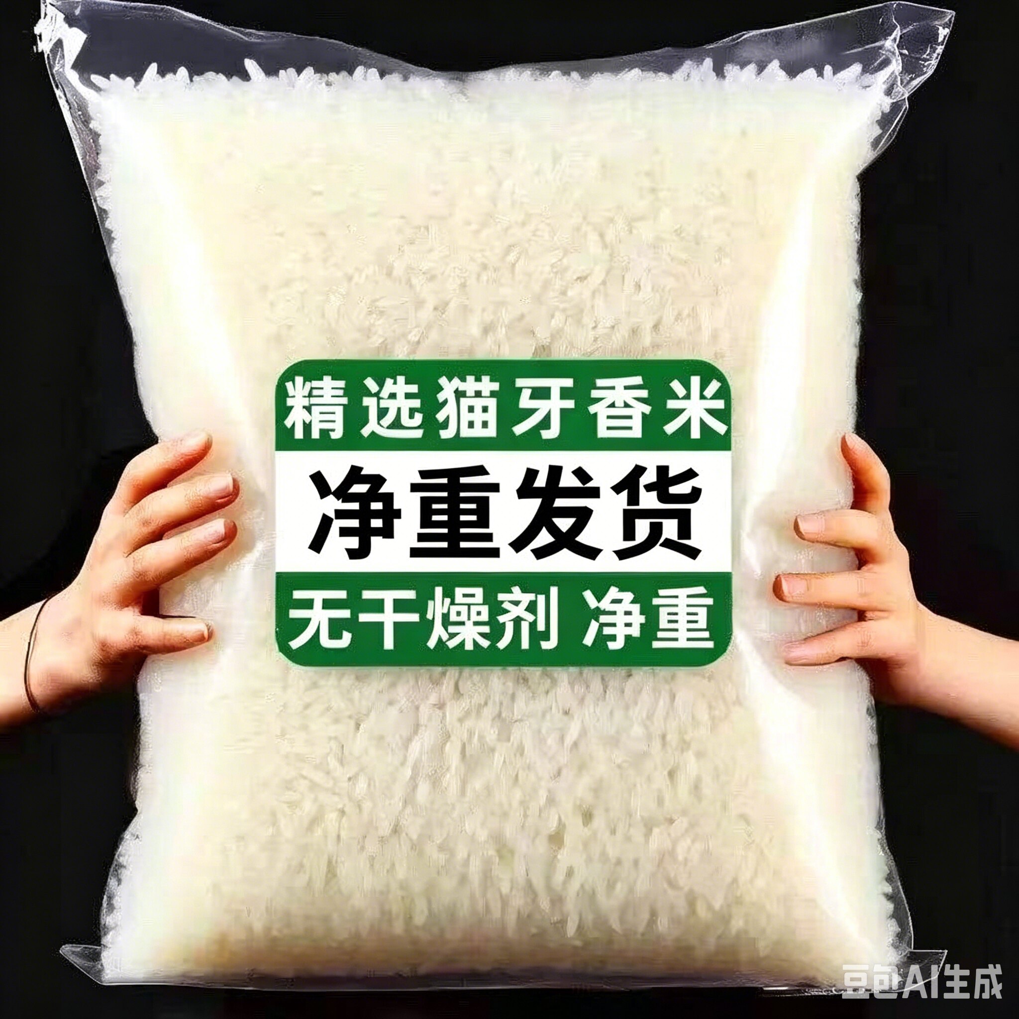 净重东北新米猫牙米长粒香米正宗长款细长米猫牙优质煲仔饭批发