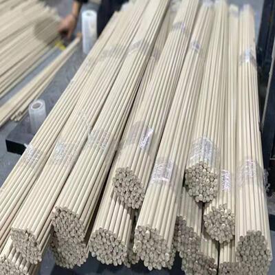 .加纤耐磨PPS棒 本色耐高温土黄色 pps防静电圆棒 聚苯硫醚pps棒