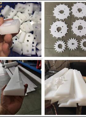 .米黄色mc尼龙板 白色PA6尼龙方块 黑色GF30加纤PA66尼龙长条加工