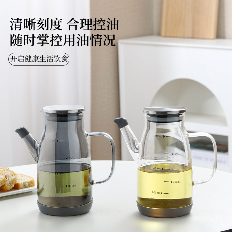 高硼硅玻璃油壶家用厨房