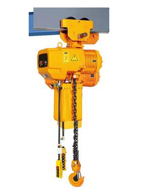 运行式环链电动葫行芦走工字葫钢HGL头可移动跑车鬼电芦单链双链