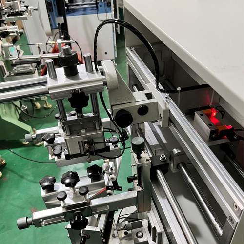 半自刷动万能丝印机 动400A奶茶杯纸杯印花 圆气平两机用丝网印机