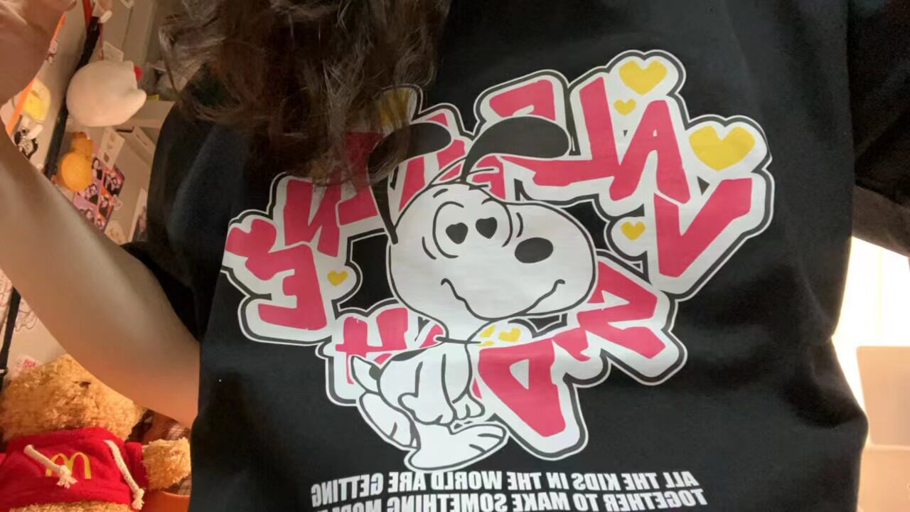 复古合适卡通纯棉男女