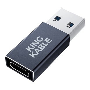 KINGKABLE超高速3.2 USB转TypeC母转接头延长器OTG转换头双面10G快充PD快充适用电脑连接相机手机硬盘耳机VR