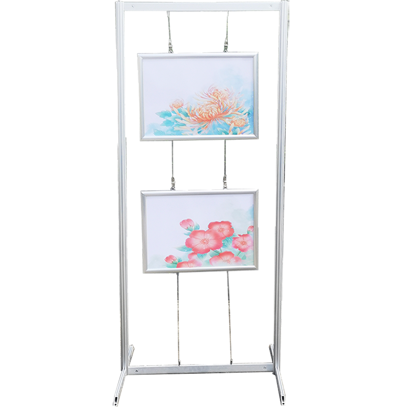 书画广告架移动折叠展板文化展板墙学校单位书法展示架屏风展览板