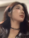 zoozmomo黑色皮带扣项圈锁骨链女生小众设计颈链颈带脖子配饰项链