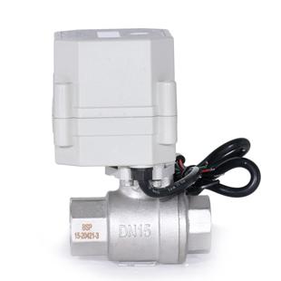 4分不锈钢污ONH343E防阻电子定时循阀自动环排排水阀DN1T5