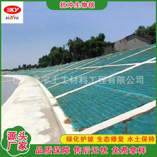 抗冲生物毯河道护坡边坡绿化抗冲生态毯矿山修复 可带草籽