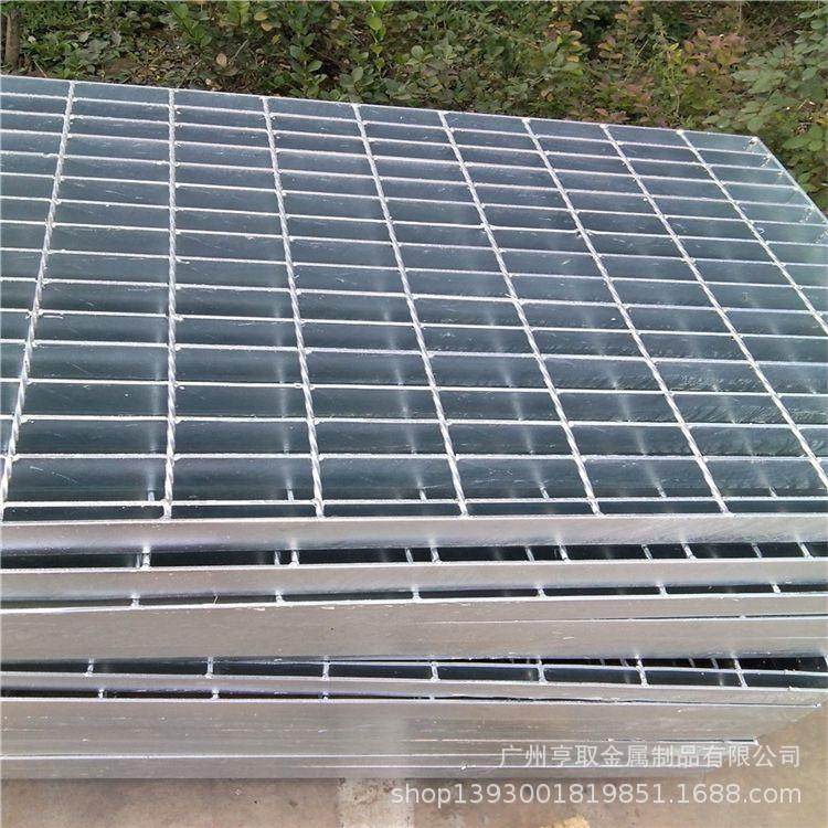 热镀锌2025586格平台钢格钢马道踏步板钢格板沟盖板板平栅台踏步