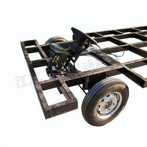 制作电动车巡游花车底盘户外表演大型主题公园游乐彩车展车架配件