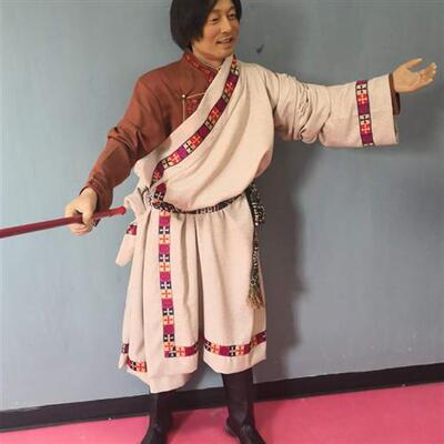 捣糍粑蜡像电动蜡像蜡像会动的蜡像蜡像场景复原