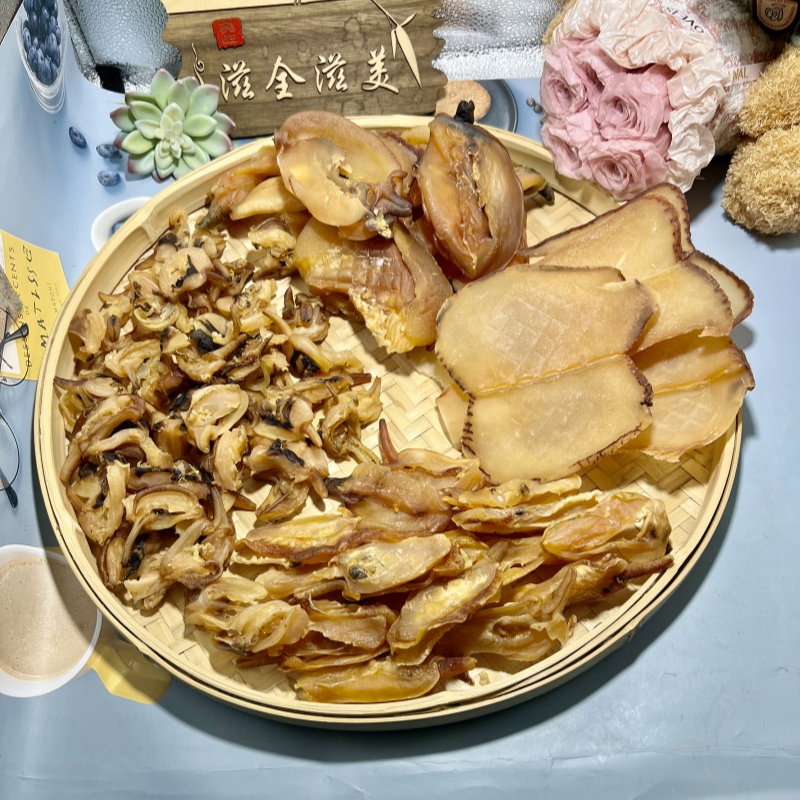 特大响螺片 海鲜干货 海螺肉8-50头响螺头嘴淡干滋补养生煲汤食材