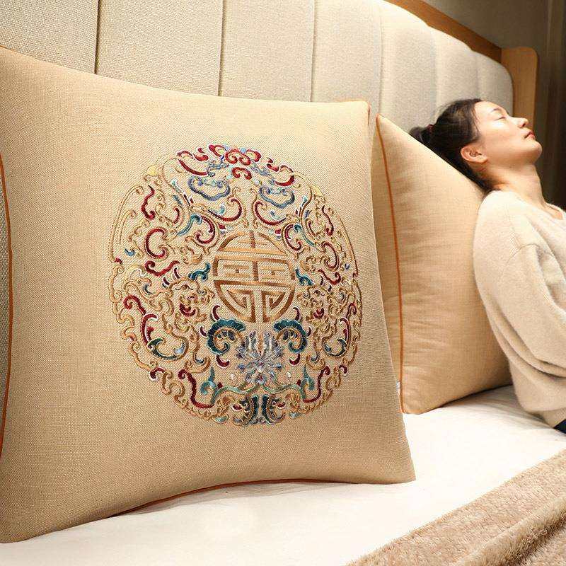 床头软包靠背垫大号卧室床抱枕含芯腰枕靠背垫中国风沙发客厅靠枕,纺织面料/辅料/配套,纺织机械配件,淘宝优惠券,粉丝福利购,淘宝优惠卷