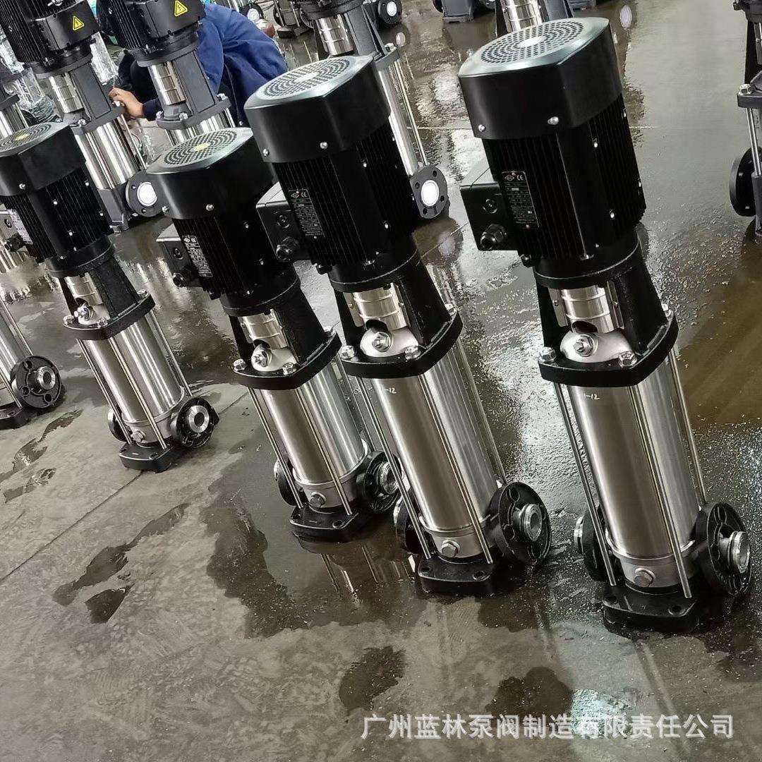 高压不锈钢立式多级泵50CDLF20-10高楼层自来水加压立式多级泵