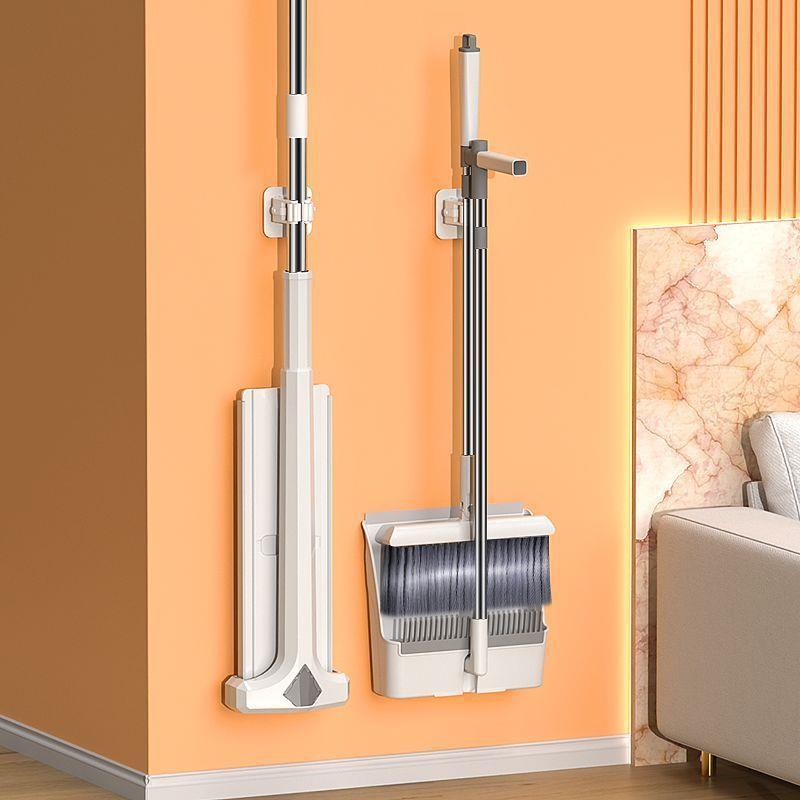 E6J扫把拖把套装三件套家用一拖净室内新款不沾头发不粘毛簸箕套