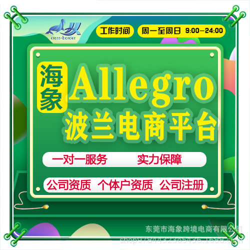 海象allegro波兰本土店代入驻
