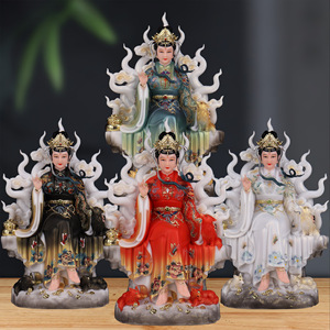 汉白玉九尾狐娘娘神像九尾灵狐九姑娘像九尾狐像坐骑真身大号摆件