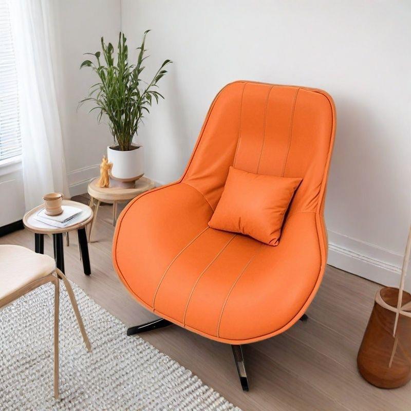 北欧休闲旋转沙发单人椅子简约仙女椅懒人客厅阳台卧室休闲椅