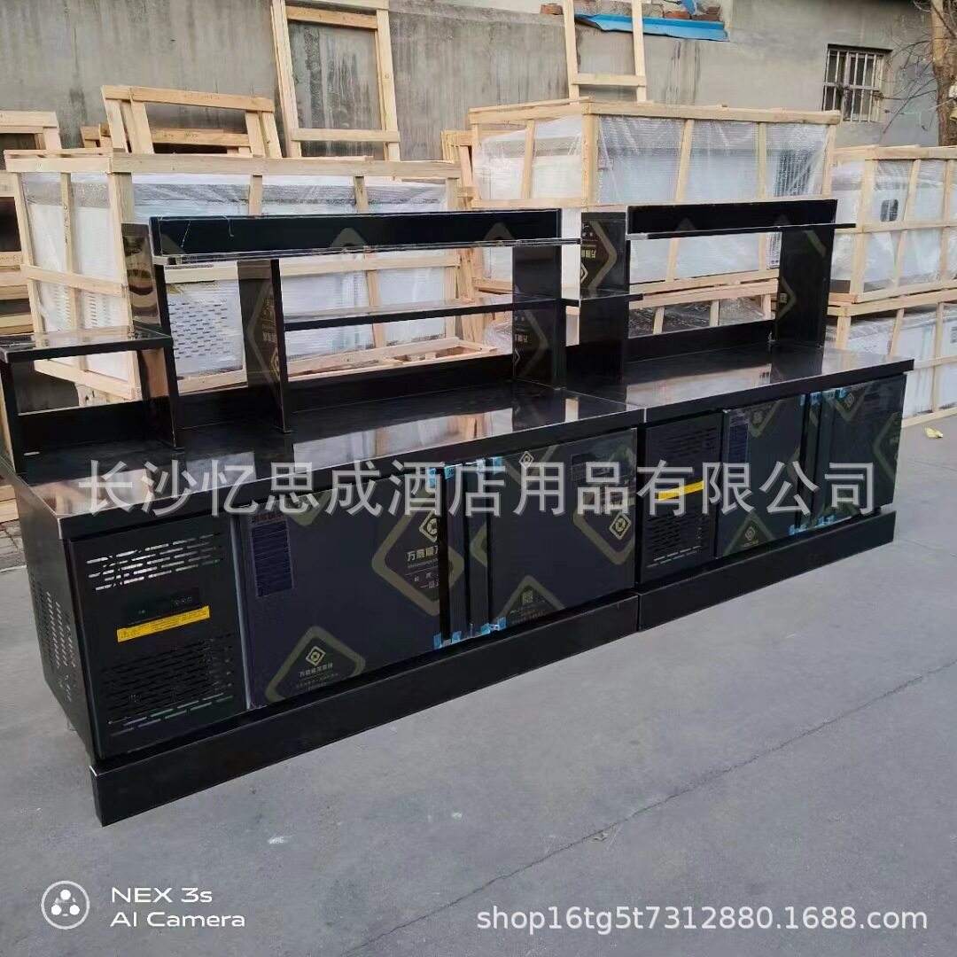 商用厨房设备配套保鲜水吧工作台