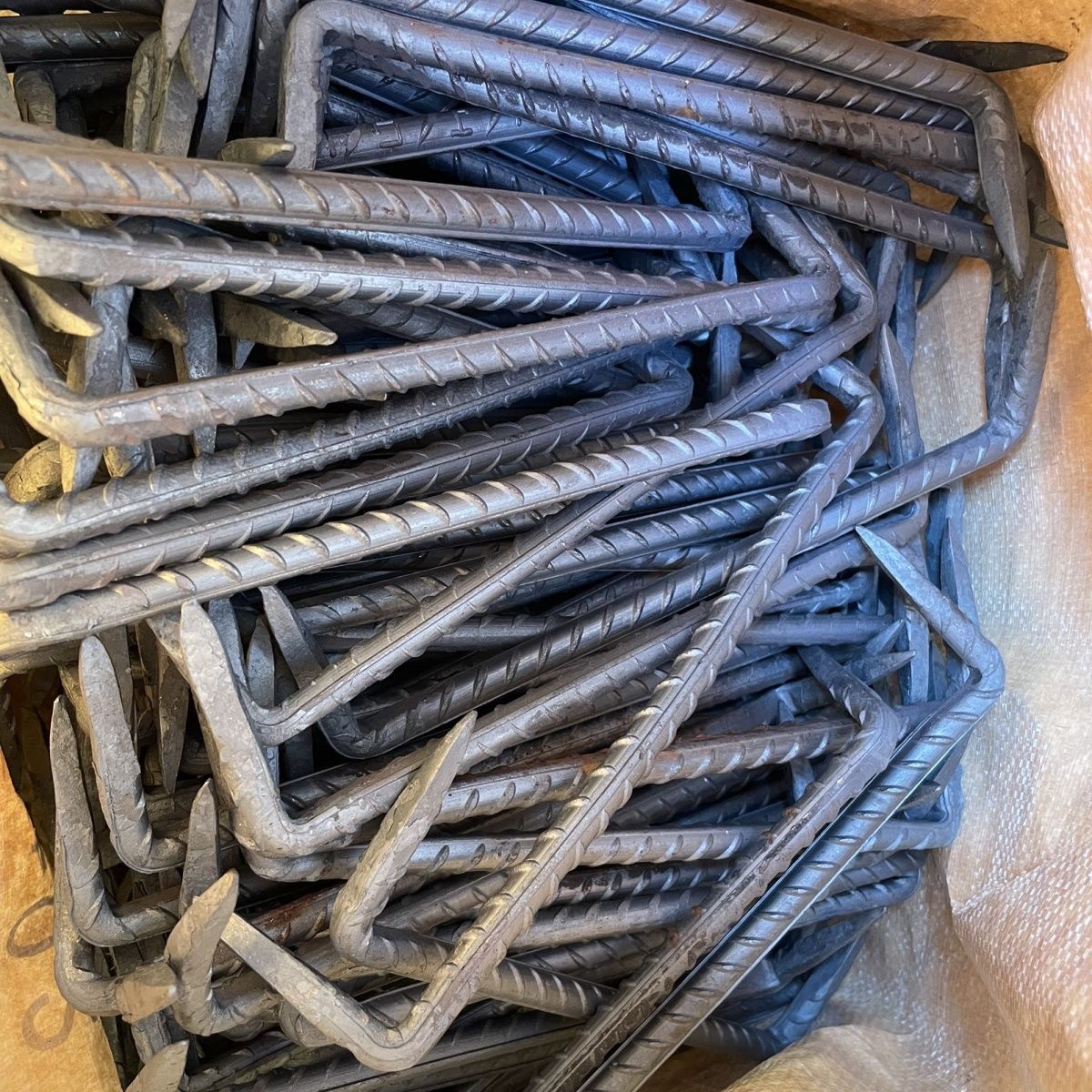 老式抓钉马王钉扒钉蚂蟥钉两头钉U型钉扒锯钉u型木工船钉手工螺纹