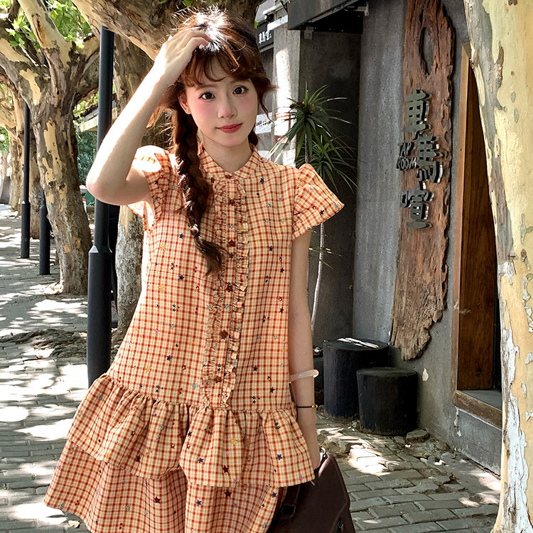 夏季爆款甜美减龄小个子短裙