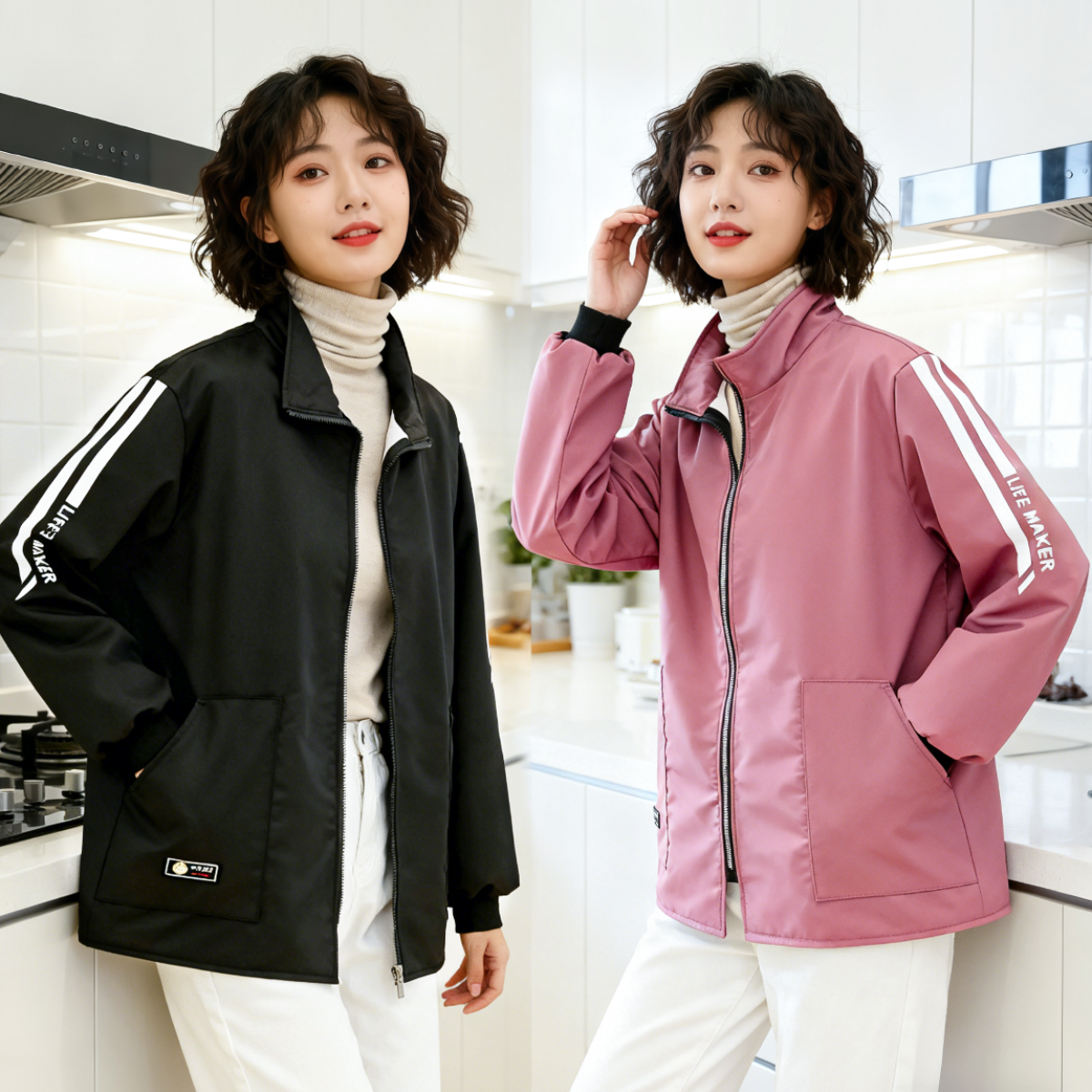 长袖爆款舒适防泼水耐穿围裙防油干活外穿罩衣定制印字工作服,家庭/个人清洁工具,围裙,淘宝优惠券,粉丝福利购,淘宝优惠卷