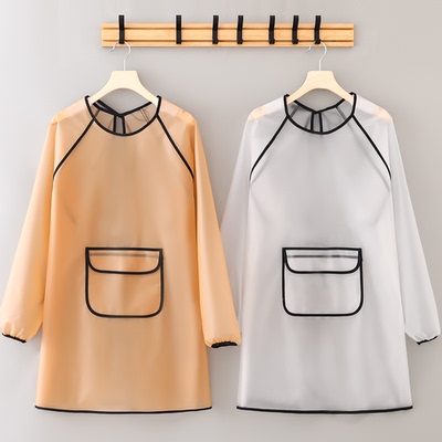 简约防水TPU围裙耐脏耐磨工作服