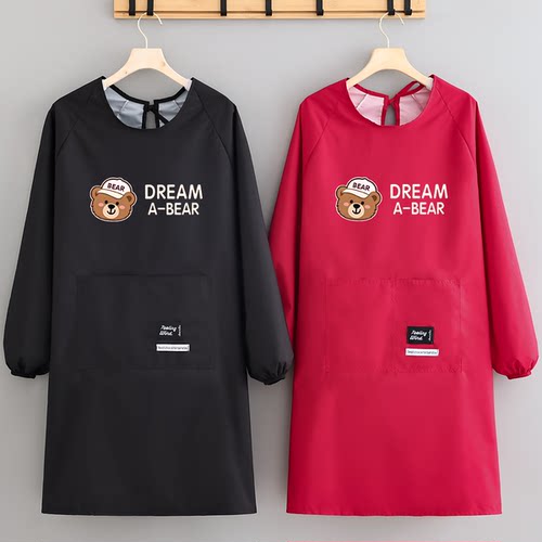 简约长袖防油耐磨家用或工作服