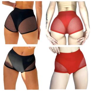 Lifting Mesh Pants Waist Women女士收腹提臀网纱裤 Hip for and