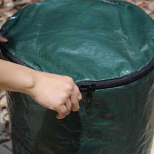 堆肥袋肥料多用途杂物花草树叶果攸双向EM肥料桶透气花园有机和取