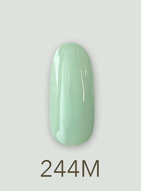 日本MD甲油胶244神话绿实色绿色稀释年华系列美甲店专用