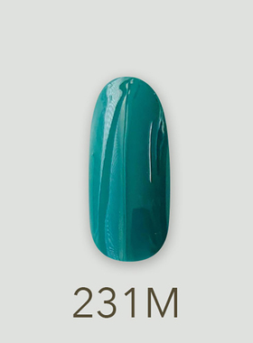 日本MD甲油胶231绿围巾实色绿色奥秘深海系列美甲店专用