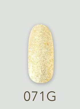 日本MD甲油胶071黄金马恩闪粉黄色金色闪耀夏日美甲店专用