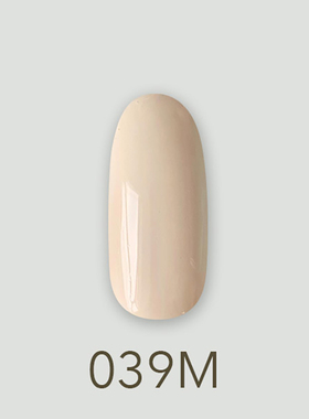 日本MD甲油胶039复古白实色浅粉白色冰雪女王系列美甲店专用