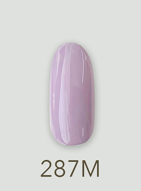 日本MD甲油胶287薰衣草雾实色紫色四季故事系列美甲店专用