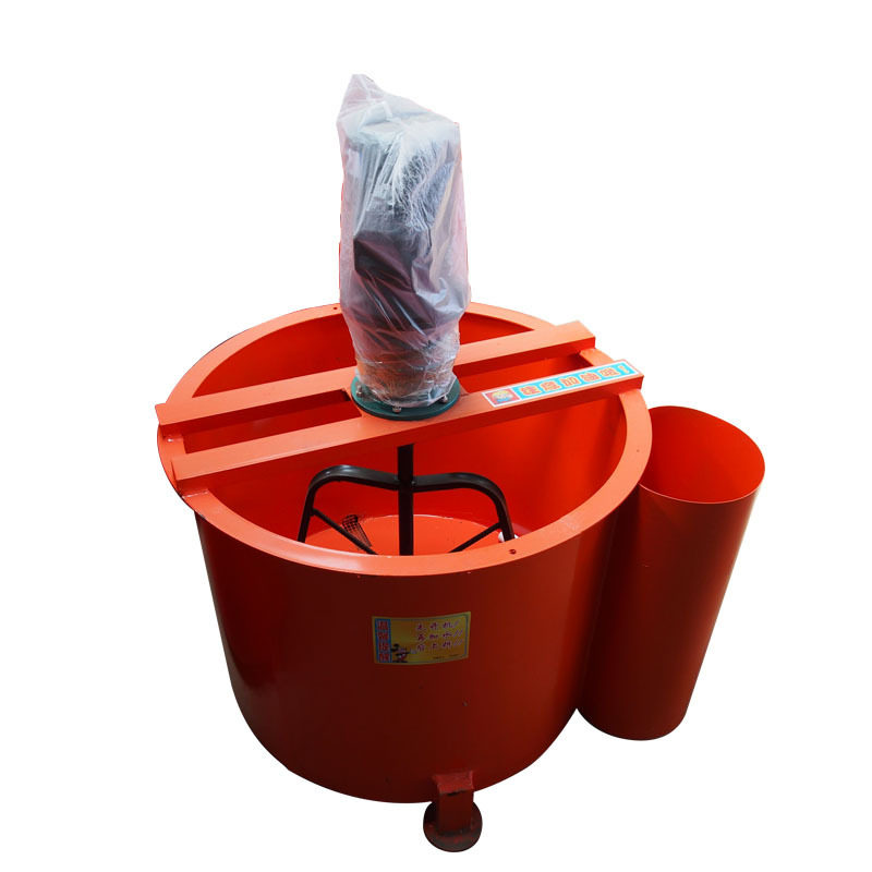 立式双层搅拌桶水注浆泥灰浆高速制浆机电动混凝土砂浆小型搅拌桶
