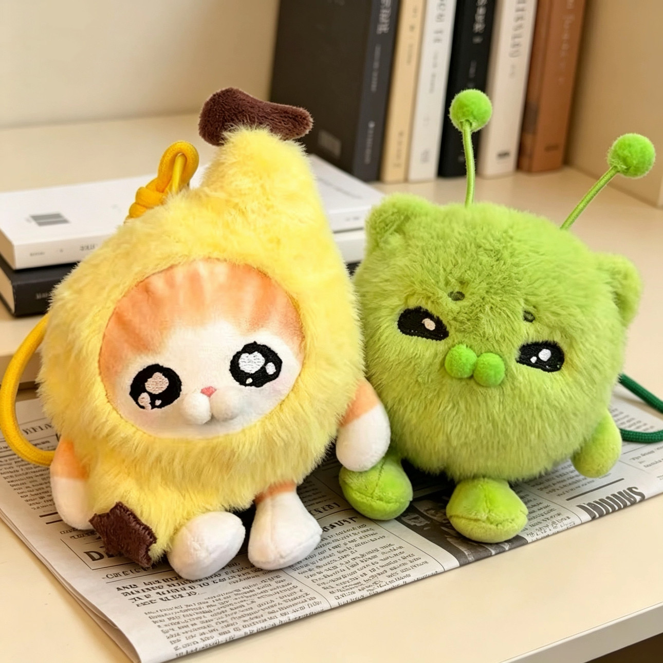 蛋仔派对外星猫哈基米毛绒挂件
