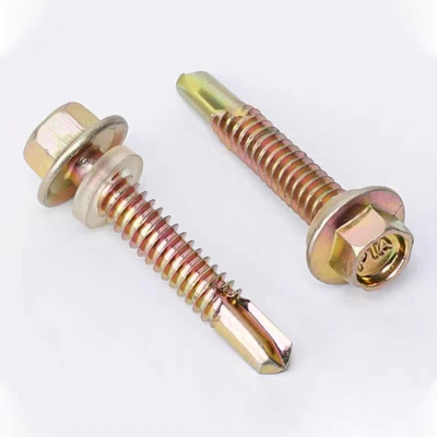 【工厂批发价】加硬镀锌外六角钻