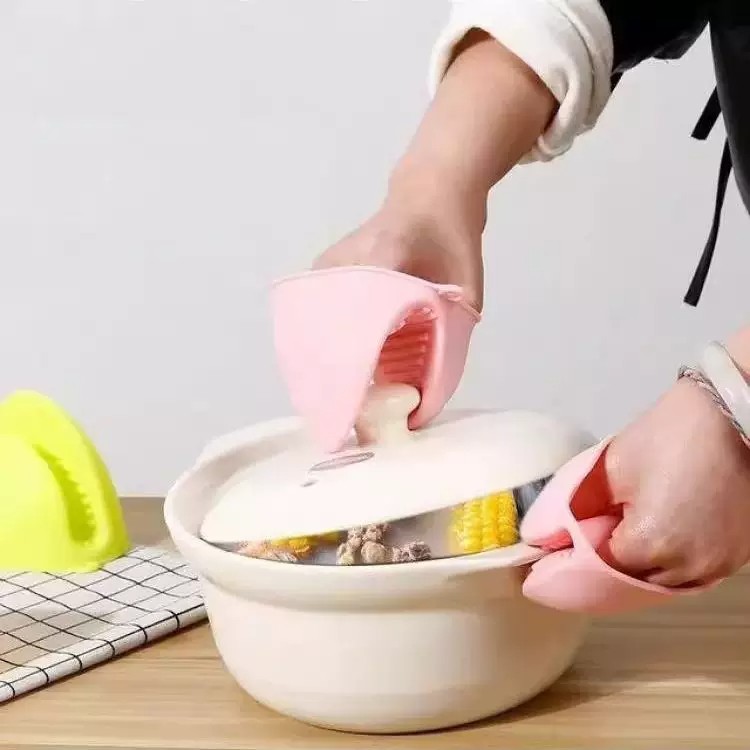厚款隔热防烫微波炉手夹