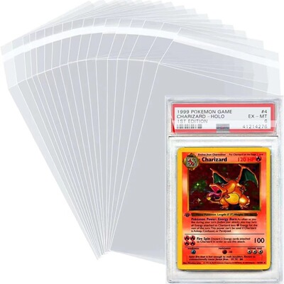 宝可梦卡膜卡套膜卡砖膜PSA评级卡盒膜BGS评级盒膜球星卡膜保护膜