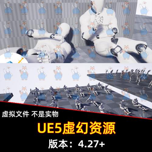 UE5虚幻Wounded In Action Animations人物角色受伤战斗移动动画