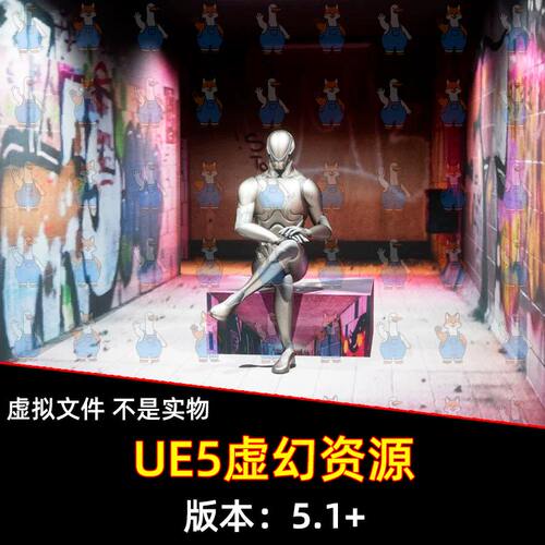 UE5虚幻  Rest Sitting Animation 人物休息放松空闲坐姿动作动画