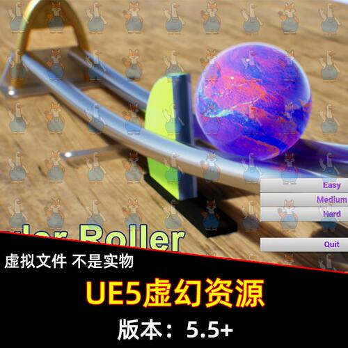 UE5虚幻 3D Bowler Roller gameplay 保龄球轨道滚动游戏蓝图