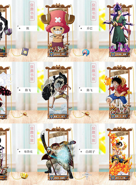 海贼王周边镂空金属书签鲁夫索隆乔巴艾斯鹰眼帝动漫学生书签文具