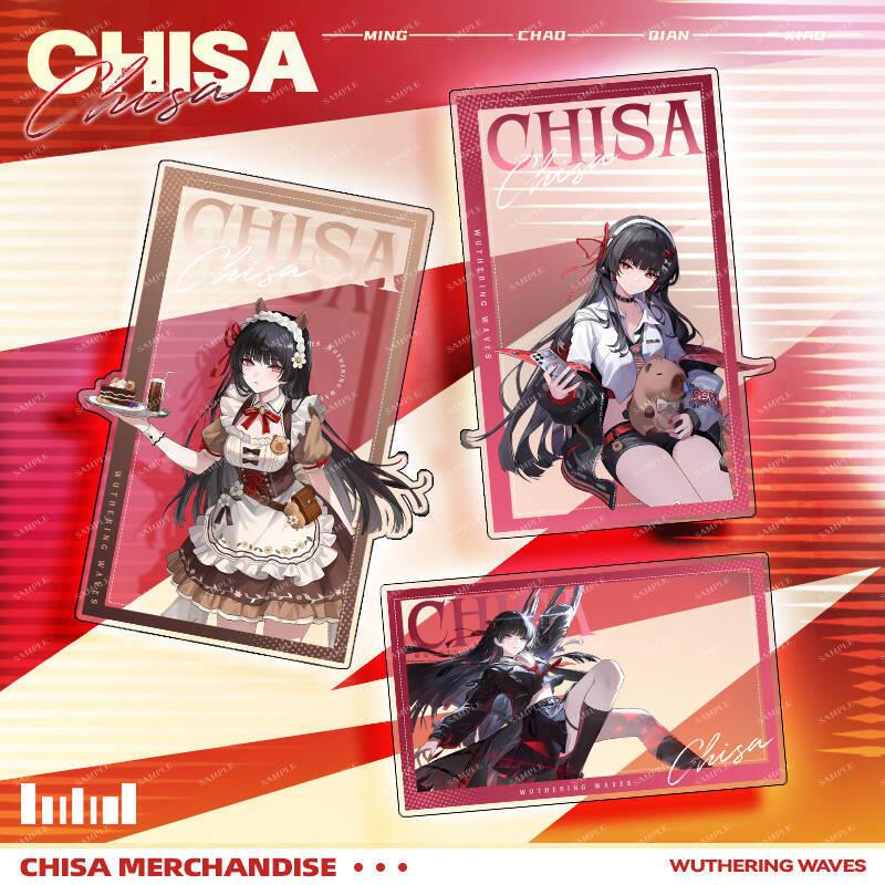 鸣潮卡希娅韩联动双面亚克力透卡