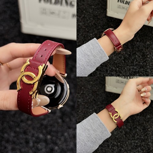 适用华为gt6手表表带gt5女生轻奢真皮磁吸gt432pro新款watch5fit4